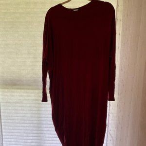 Maroon dress